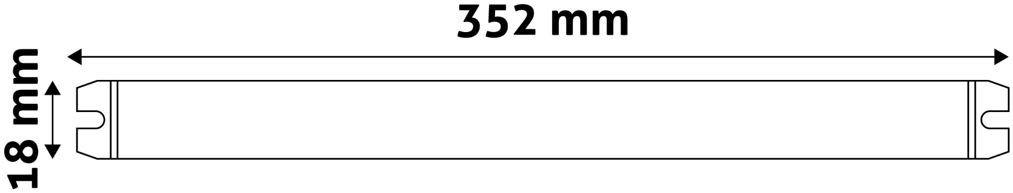 Napájecí led zdroj 12V 60W IP40 super slim