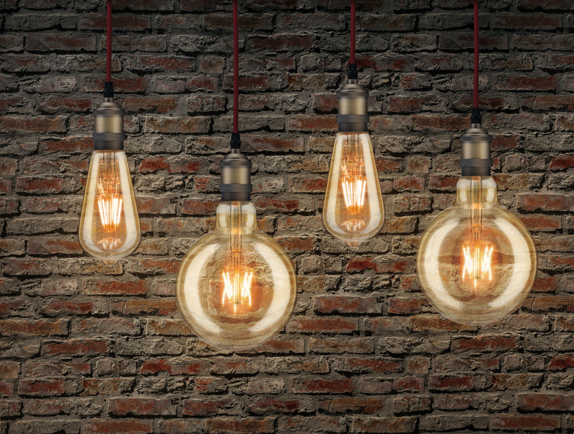 Dekorační led vlákno žárovka e27 5W 2700K ST58