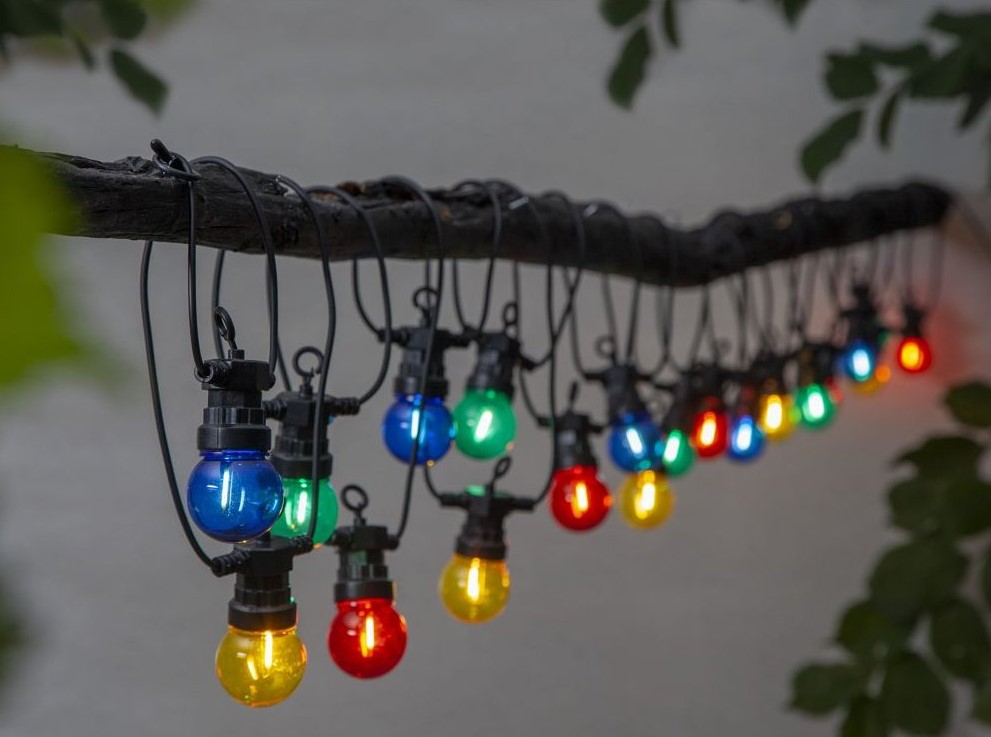 Led žárovka e27 dekorační žlutá