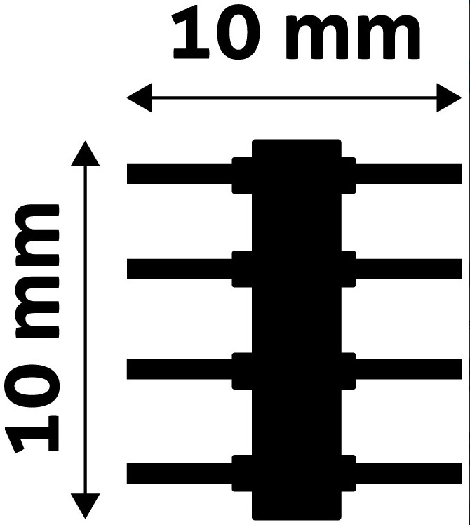 Propojka pro RGB konektory a led pásky 4pin