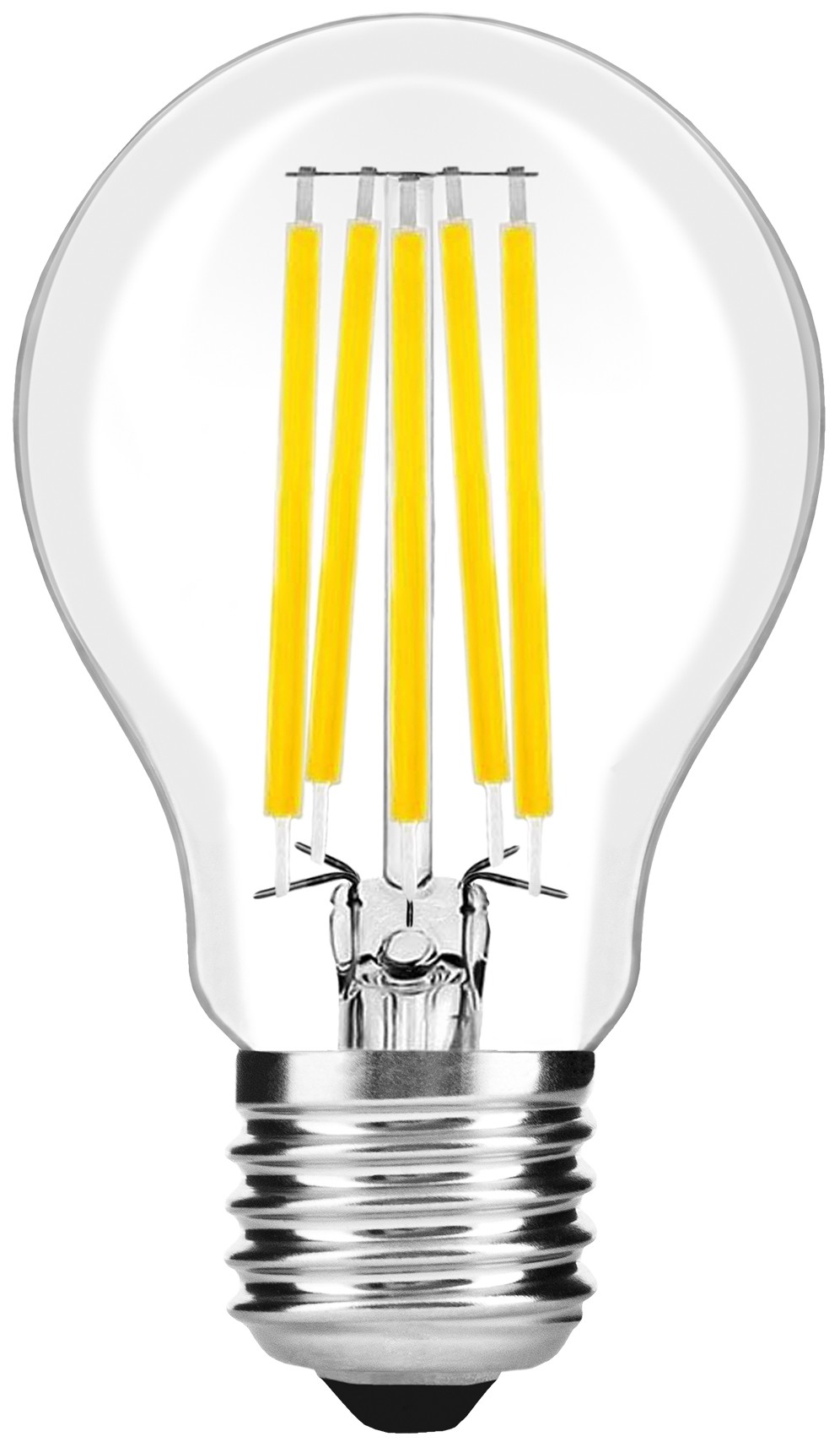 LED Žárovka E27 8W 2700K Vlákno