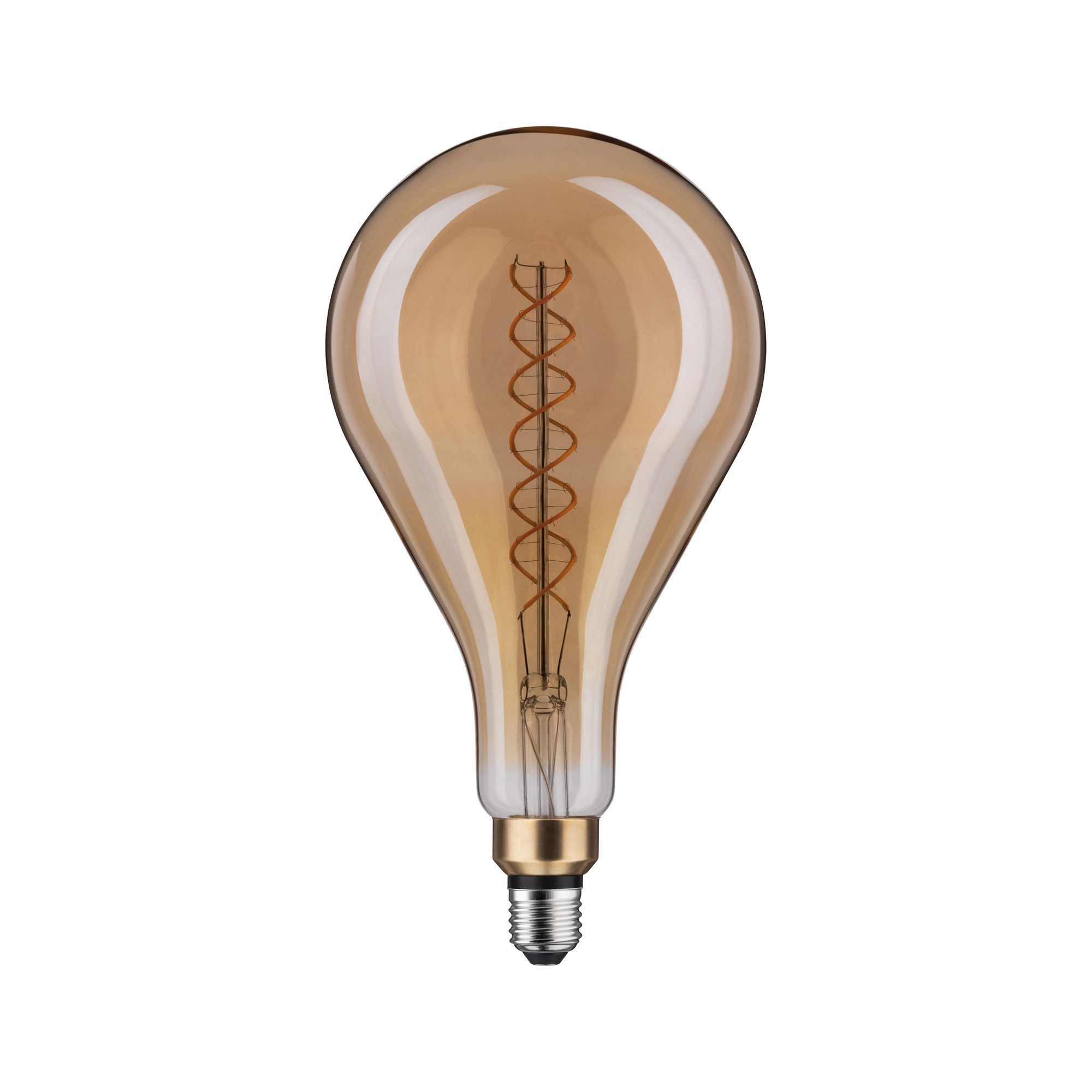 LED BigDrop 7W E27 zlatá zlaté světlo stmívatelná
