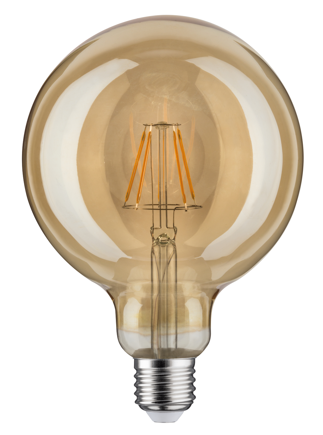 Led Vintage Globus 125 Žárovka E27 6,5W 1700K- zlatá