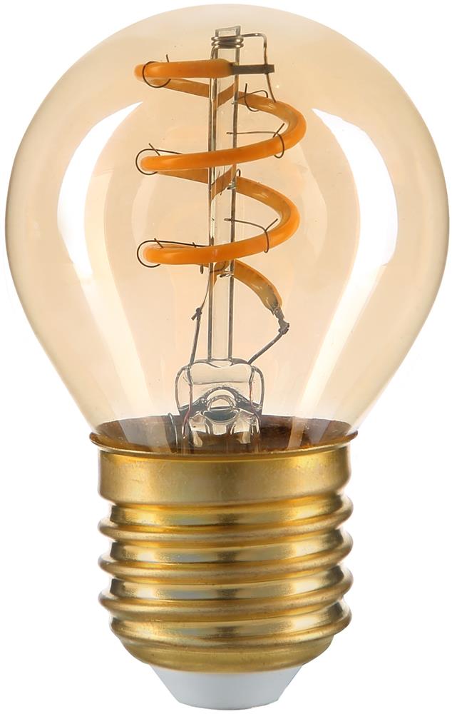 Dekorační led vlákno žárovka e27 3W 2200K mini