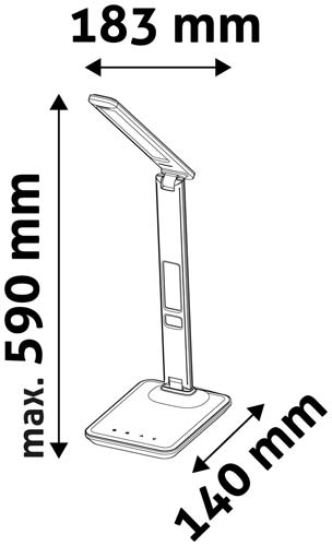 Stolní LED lampa Manager White 6W