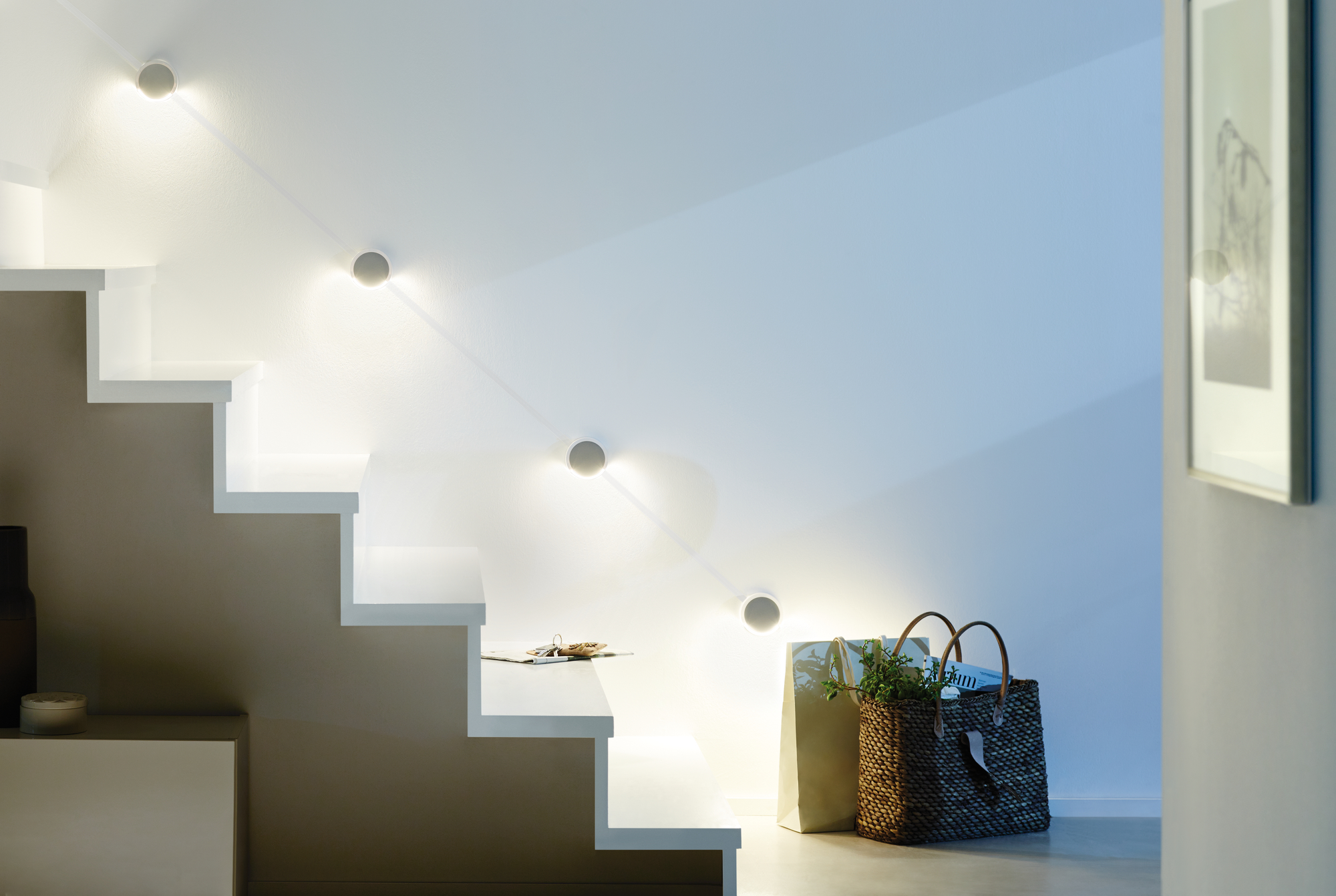 Set 4x 1,6w schodištová svítidla