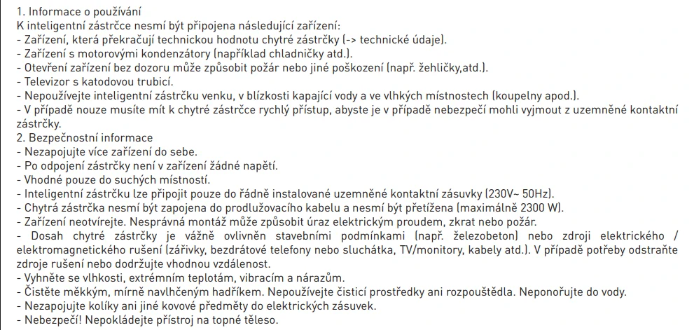 Smart zásuvka pro TUYA a Smart Life IP44