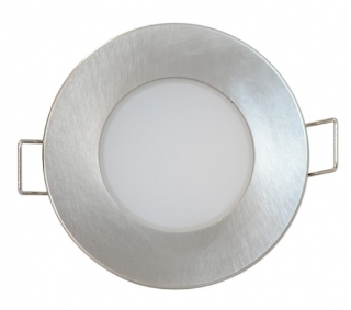 LED svítidlo podhledové 5W 3000K kruh, 63mm matt chrom 