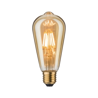 Led žárovka ST64 zlatá E27 7,5W 2500K