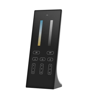 LED ovládač stmívač stolní vertikální černý