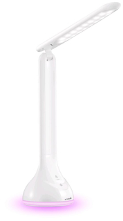 Stolní LED lampa 4W s RGB podsvícením MOOD Bílá