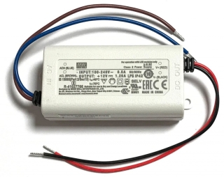 Napájecí led zdroj 24V 16W plastový s dvojtým krytím