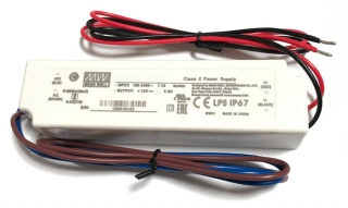 Napájecí led zdroj 24V 35W plastový s dvojtým krytím