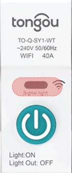 chytrý smart spínač jistič na din lištu 63A